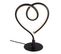 Lampe cur LED H. 23,5 cm VALENTINE Noire