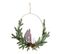 Couronne sapin maison H. 35 cm USHYLA Multicolor