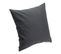 Coussin 45x45 cm ZENITH Noir