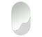 Miroir H. 38 cm VAGUE Blanc