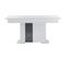 Table rectangulaire + All L160 APRILIA Blanc / Gris
