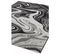 Tapis Indoor Outdoor Lobby Marble En Polypropylène - Noir - 200x290 Cm