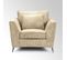 Fauteuil Isla Velours Côtelé Beige - Beige