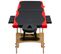 Table De Massage Pliable 2 Zones Bois Noir Et Rouge 02_0001816