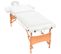 Table De Massage Pliable à 2 Zones 10 Cm D'épaisseur Blanc 02_0001866