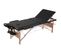 Table Pliable De Massage 3 Zones Avec Cadre En Bois Noir 02_0001889