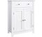 Meuble Placard Buffet Armoire Salon Salle De Bain 80 Cm Blanc 12_0000819