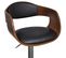 Tabouret De Bar Cuir Synthétique Hauteur Réglable Luxe Bois Et Cuir 1202158/2