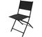 Ensemble Table Et Chaises De Jardin Noir 2208283