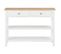 Buffet Bahut Armoire Console Meuble De Rangement Blanc 110 Cm Mdf 4402251