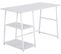 Bureau En Mdf Et Acier En 120cm Blanc 19_0000358