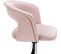 Chaise De Bureau Avec Accoudoirs En Velours Rose 19_0000145