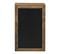 Table Murale Pliable Bureau Mural Rabattable Mdf 156 Cm Marron Noir 03_0004358