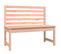 Banc De Jardin Meuble De Patio D'extérieur Terrasse 109 X 48 X 91,5 Cm Bois Massif De Douglas 02_00