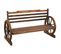 Banc De Jardin Meuble De Patio D'extérieur Terrasse 112 X 61 X 78 Cm Bois De Sapin Massif 02_001117