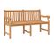 Banc De Jardin Meuble De Patio D'extérieur Terrasse 150 X 69 X 92 Cm Bois De Teck Massif 02_0011248