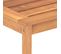 Banc De Jardin Meuble De Patio D'extérieur Terrasse 150 X 59 X 90 Cm Bois De Teck Massif 02_001124