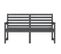 Banc De Jardin Meuble De Patio D'extérieur Terrasse 159,5 X 48 X 91,5 Cm Bois Massif De Pin Gris 02