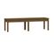 Banc De Jardin Meuble De Patio D'extérieur Terrasse à 2 Places 159,5 X 44 X 45cm Bois De Pin Marron