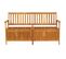 Banc De Jardin Meuble De Patio D'extérieur Terrasse De Rangement 148 Cm Bois D'acacia Solide 02_001