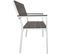 Banc De Jardin Pour 2 Personnes Utilisation En Extérieur Aluminium 129 Cm Gris Blanc 08_0000249