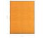 Paillasson Lavable Orange 90x120 Cm Dec023202