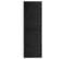 Paillasson Lavable Noir 60x180 Cm Dec023175
