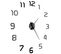 Horloge Murale 3d Design Moderne 100 Cm XXL Noir Dec022270