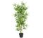 Plante Artificielle Avec Pot Bambou 120 Cm Vert Dec021937