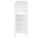 Buffet Bahut Armoire Console Meuble De Rangement Blanc 110 Cm Mdf 4402280