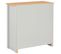 Buffet Bahut Armoire Console Meuble De Rangement Gris 79 Cm 4402263