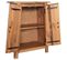 Buffet Bahut Armoire Console Meuble De Rangement Latérale De Salle De Bain Pin Recyclé Massif 80 Cm