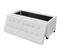 Banquette Pouf Tabouret Meuble Pouf De Rangement Cuir Synthétique Blanc 3002220