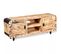 Meuble Télé Buffet TV Télévision Design Pratique Bois De Manguier Massif 120 Cm 2502141