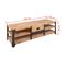 Meuble Télé Buffet TV Télévision Design Pratique 140 Cm Bois D'acacia Massif 2502070