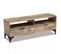 Meuble Télé Buffet TV Télévision Design Pratique Bois De Manguier 120 Cm 2502130