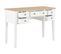 Bureau Table Meuble Travail Informatique Bois Blanc 109,5 Cm 0502114