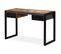 Bureau Table Meuble Travail Informatique Avec 2 Tiroirs Bois De Récupération Massif 120 Cm 0502062