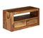 Meuble Télé Buffet TV Télévision Design Pratique Bois Massif De Sesham 80 Cm 2502181