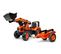 Tractopelle Enfant Kubota M135gx Avec Remorque 3 À 7 Ans