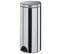 Poubelle à Pédale 30l Inox - 90234