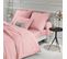 Housse De Couette Percale Coton Tertio®  Rose -240 X 220