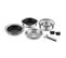 Ycône - Sauteuse 24cm Inox Revêtement Greblon C3