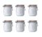 Lot De 6 Bocaux En Verre 750ml - 900506