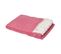 Plaid Tolede Sorbet 130 X 170 Cm Rose Foncé