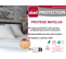 Protège-matelas Anti-acariens Biome® 90 x 190 cm coton bouclette blanc