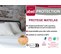 Protège-matelas Anti-acariens Biome® 140x 190cm coton bouclette blanc