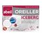 Lot De 2 Oreillers Moelleux Iceberg 60x60 Cm Blanc