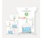 Lot De 6 Distributeurs De 40 Sacs Poubelles 23-30 L Blanc Code G (dont 1 )