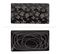 Plateau Lava 29x16 Cm Noir (lot De 2)